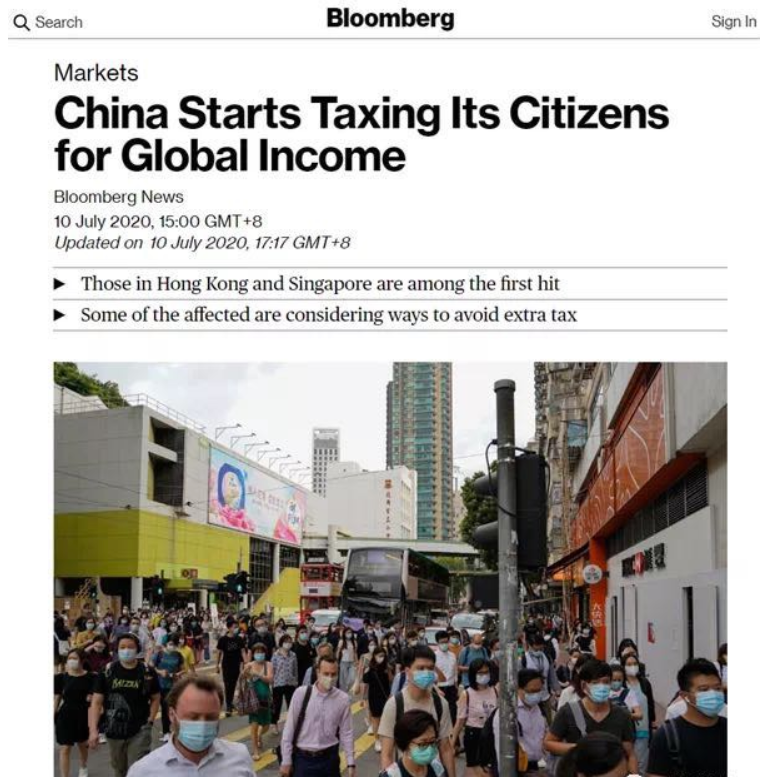 绿卡等永久居民身份 在海外投资做生意 要回国交税了 人在洛杉矶网lapeople Com