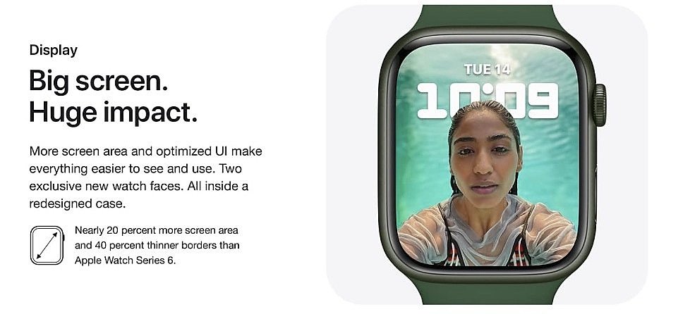 今正式开卖！最新款Apple Watch Series 7 （GPS, 41mm）智能手表$399 