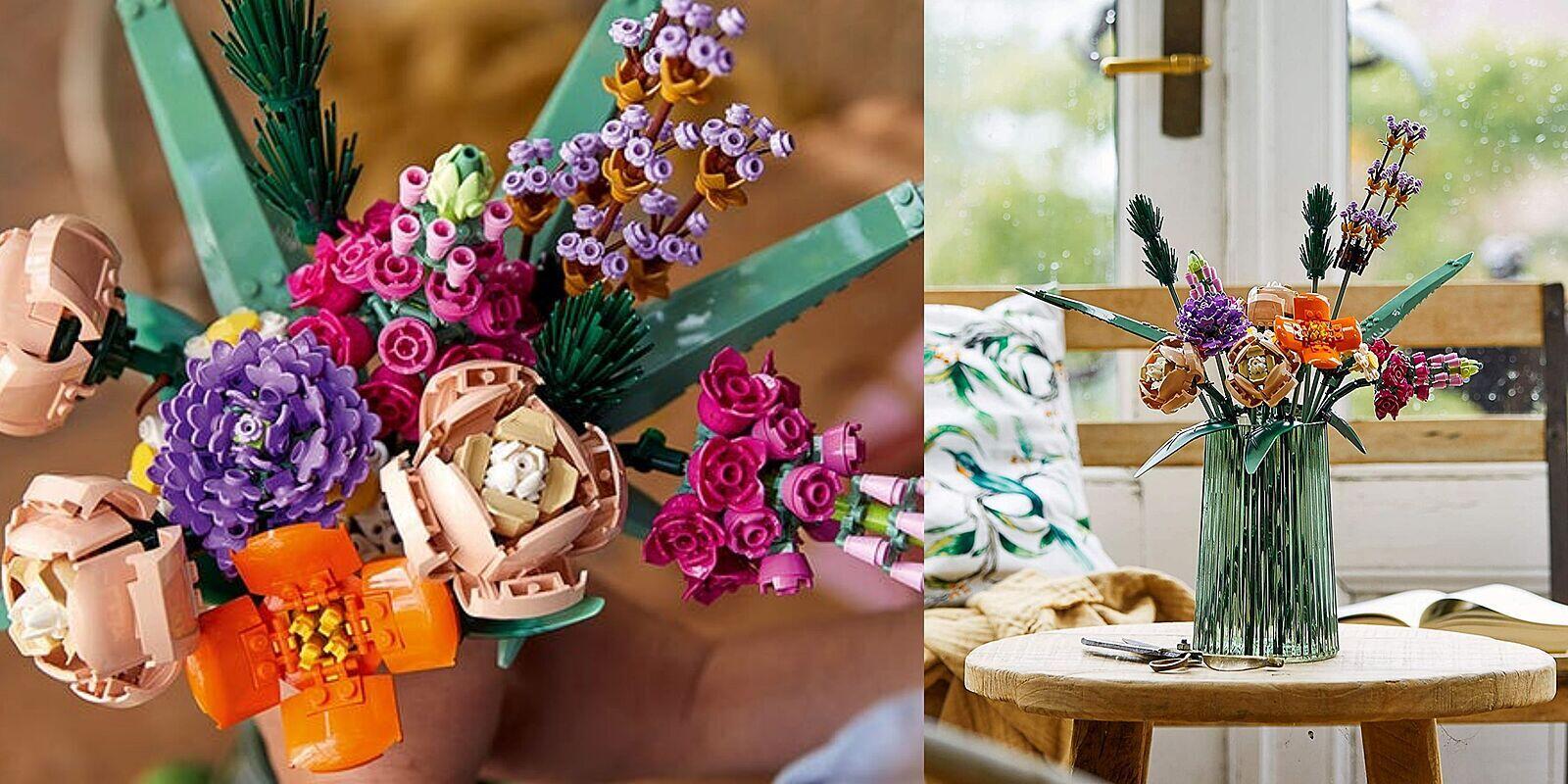 Lego Flower Bouquet 花束特价 40 49 逼真花瓣 绝美永不凋 人在洛杉矶网lapeople Com