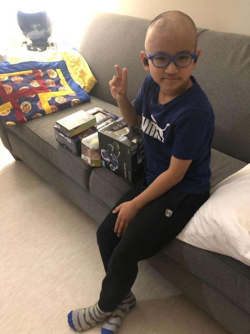 儿子患脑癌在美国顶尖儿童医院治疗一切免费- 人在温哥华网VanPeople.com