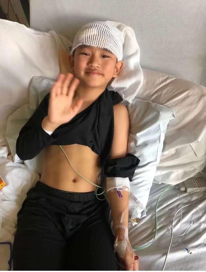 儿子患脑癌在美国顶尖儿童医院治疗一切免费- 人在温哥华网VanPeople.com