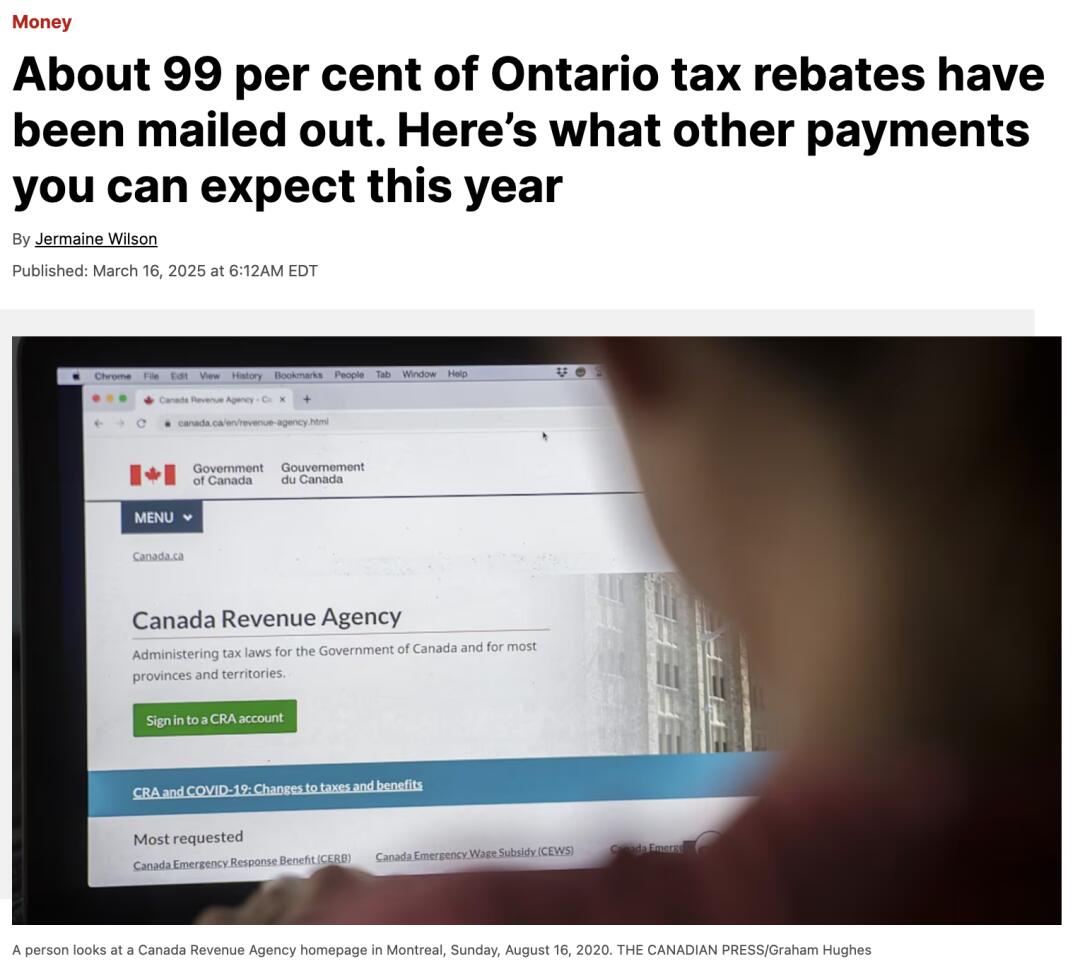 加拿大2025退税机制大改！这些省居民要及时更新- 人在温哥华网VanPeople.com